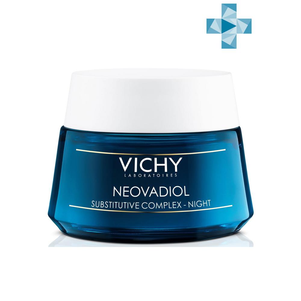 Купить Виши Неовадиол Компенсирующий комплекс ночной уход для кожи в период менопаузы 50мл M9067100, Lab.VICHY