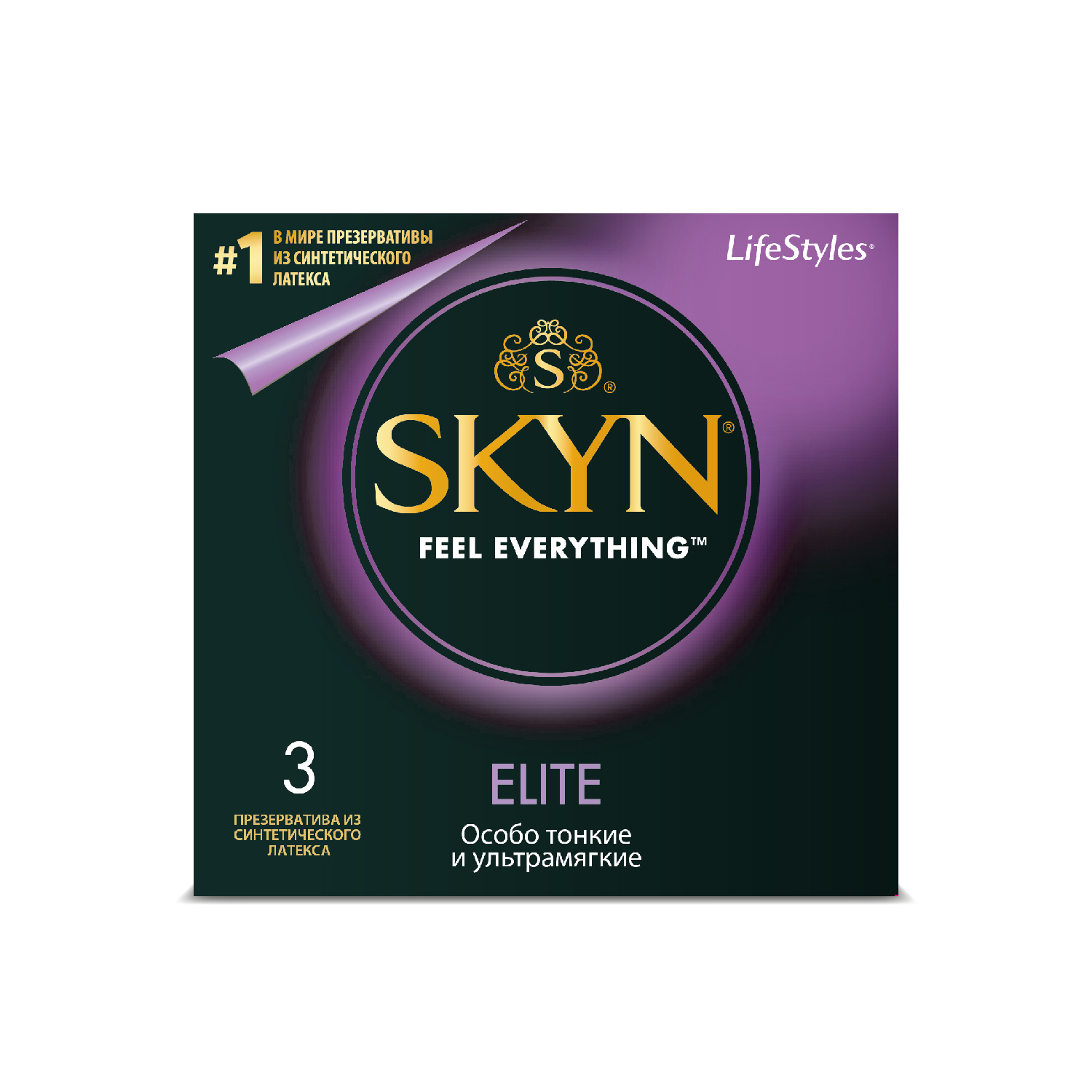 Купить Скин Элит презервативы из синтетического латекса особо тонкие №3, Суретекс Лимитед