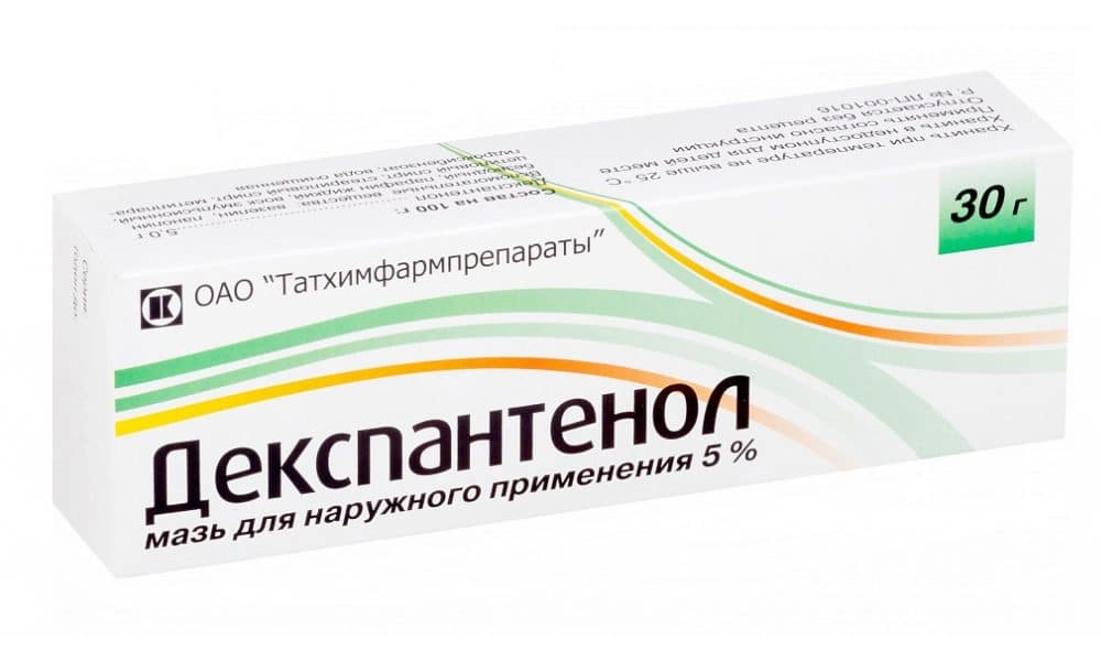 

Декспантенол мазь 5% 30г