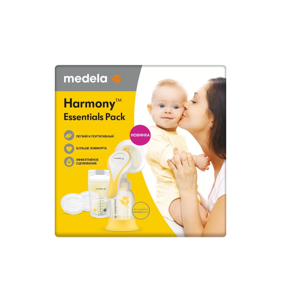 Купить Медела Хармони Эссеншл пак молокоотсос ручной с принадлежностями, Medela AG