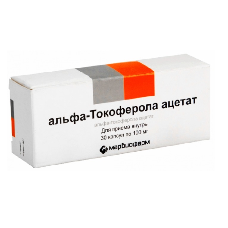 

Токоферола ацетат капс. 100мг №30