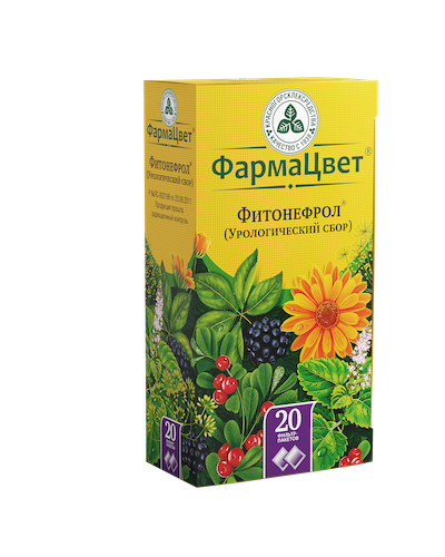 

Фитонефрол урологический сбор ф/п №20