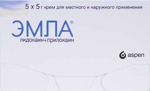 

Эмла крем 5г №5