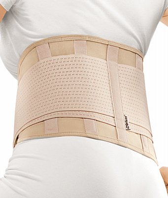Корсет ортопедический с 4-ю ребрами жесткости IBS-2004 XL бежевый
