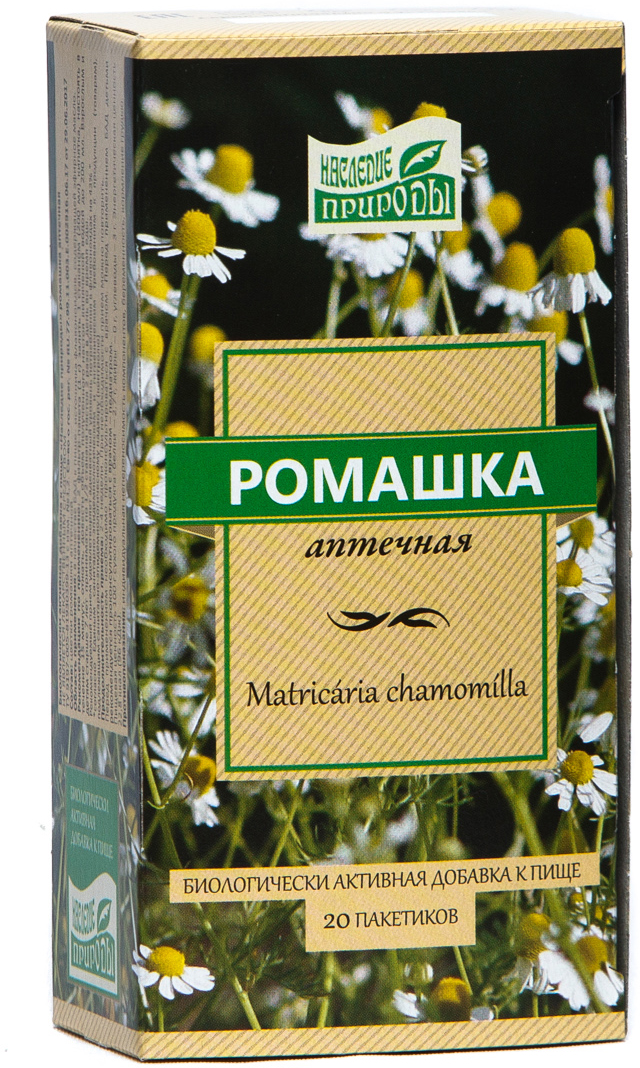 

Ромашка аптечная цветки фиточай 1г №20