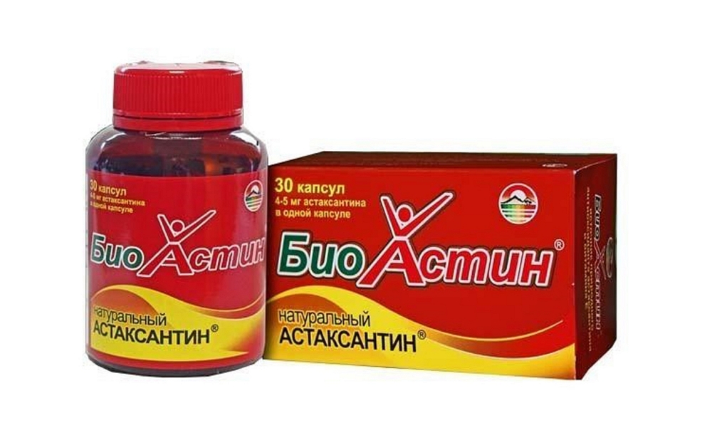 

Биоастин Астаксантин капс. №30