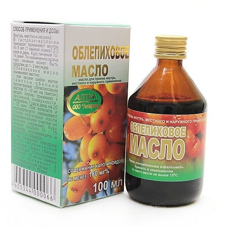 

Облепиховое масло 100мл