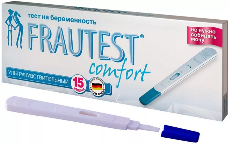 Купить Фраутест Комфорт тест для опред.беременности кассета с колпачком, Axiom GmbH