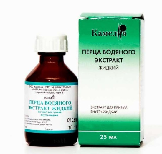 

Перца водяного экстракт жидк. 25мл