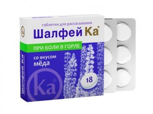

Шалфей Ка вкус меда таб. д/рассасыв. №18
